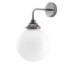 Pelagia Bathroom Wall Light 25 Cm IP44 Glass Bathroom Wall Sconces Great Lighting UK Ltd